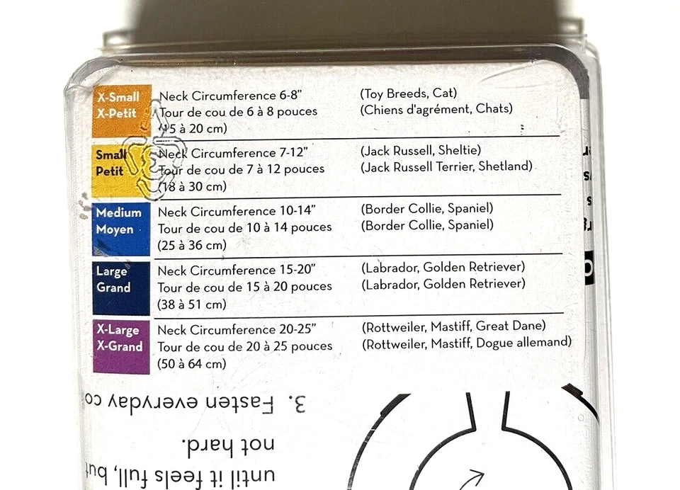 Colar eletrônico inflável KONG Cloud para cães e gatos - Tamanho XS, tamanho do pescoço 6-8 polegadas NOVO - Imagem 2 de 3