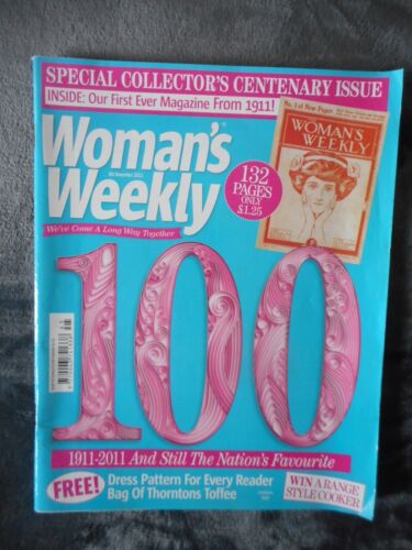 WOMAN'S WEEKLY Special Collector's Centenary Issue - Nov 2011 - (1911-2011) - Imagen 1 de 6