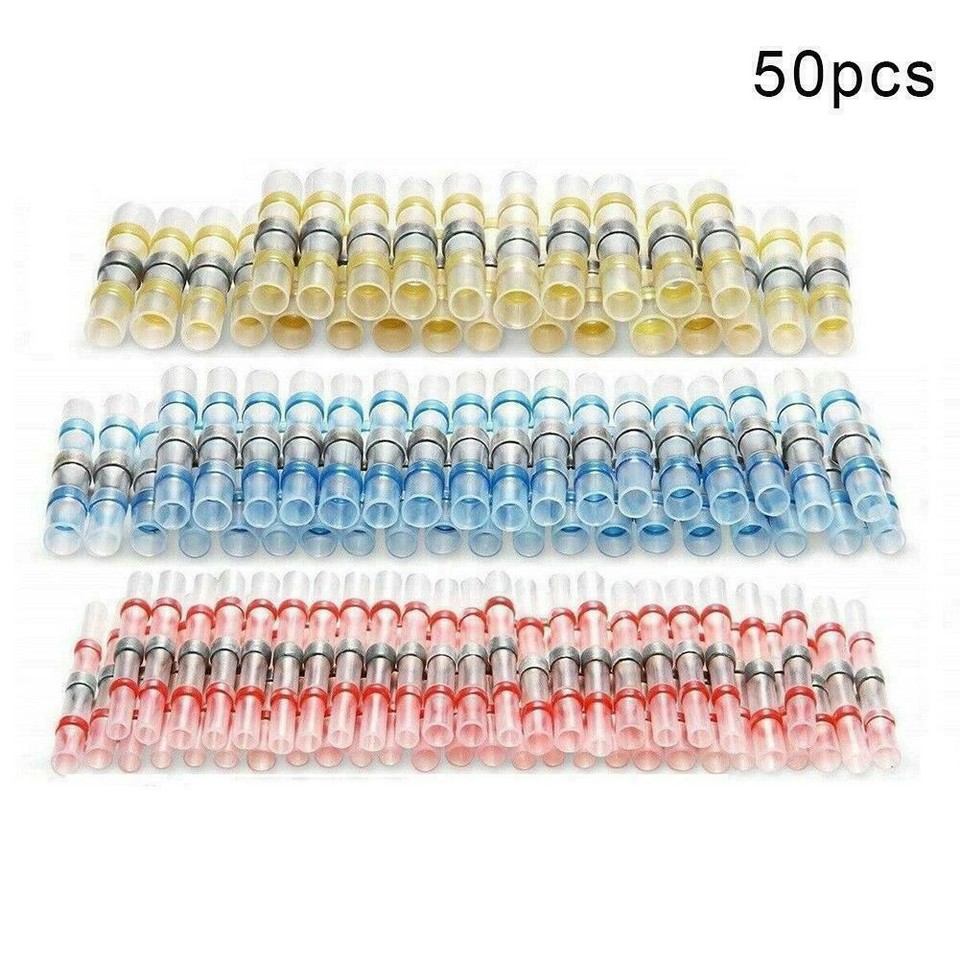 Heat Shrink Solder Seal Wire Connectors Crimp Butt Terminalshot