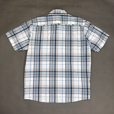 Patagonia Men's Snap Button Front Plaid Short Sleeve Shirt Size M