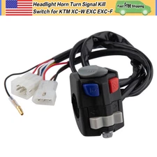 Headlight Horn Turn Signal Kill Switch for KTM XC-W EXC EXCF 125 250 350 450 500