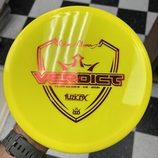 Dynamic Discs Chris Clemons 2021 V2 fuzionX Verdict 177g