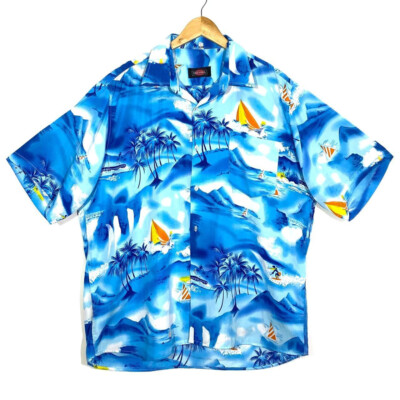Grafikhemd Hawaii Print y2k Vintage 2000 s