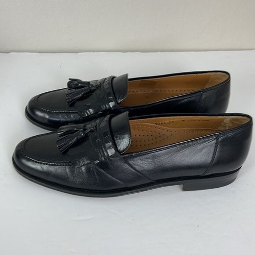 Magnanni Herren 11N schwarz Leder Quaste Halbschuhe Vigo 9341 Spanien Karriereschuhe - Bild 8 von 12