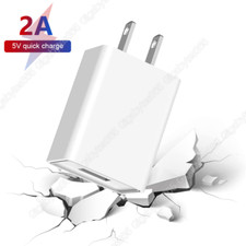 5V 2A USB Charging Wall Charger Power Adapter For iPhone iPad Samsung Android LG