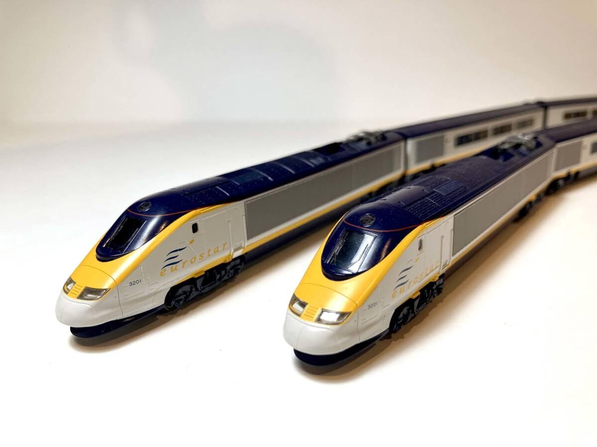 KATO10-327eurostar基本セット(8CARSET) KATO 10-327 Eurostar Basic 8-Car Set N Gauge Scale Model