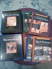 Complete Illustrated Guide to Woodworking vol.1 vol.2 six book set with slipcove