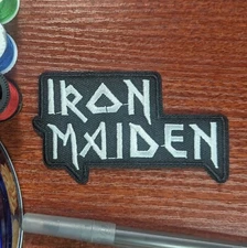 Iron Maiden Patch British Heavy Metal Rock Band Music Embroidered Iron On 2x3.5"