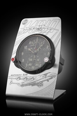 v.2 Antonov An-225 Mriya Aircraft clock stand aviation cockpit AChS-1 borduhr