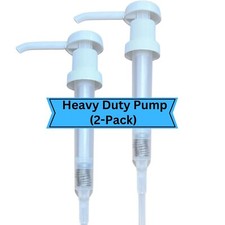 Heavy Duty Pump Dispenser for Gallon Jugs 27cc/2-Pack Leak Proof Pump Dispe...