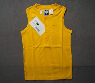 [11637] Lotto Vintage Damen Top Canotta Tennis Größe M in Orange