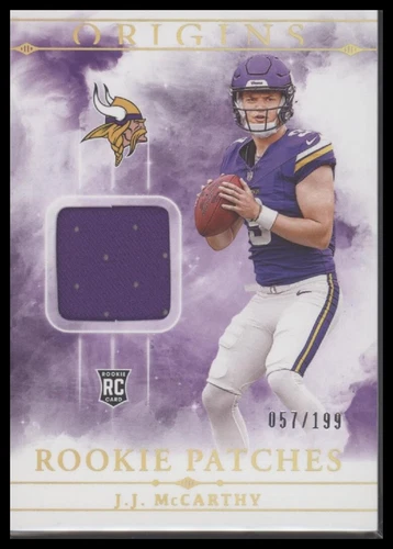 2024 Panini Origins J.J. McCarthy #RPT-JMC