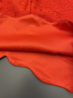strapless open back dress Red Sequin Twirl Dress for Girls main image 1