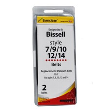 Fits For Bissell Style 7 9 10 12 14 Belts 2pk Fits For Everclean Made in USA 320