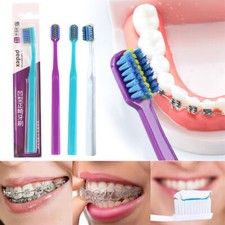 1Pc Brappe Ortopediche Spazzolini Da Denti Spazzole Da Denti Morbide Pance Ʊ ☆