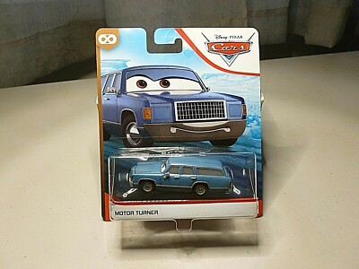 DISNEY PIXAR CARS THUNDER HOLLOW MOTOR TURNER DIECAST VEHICLE NEW ON CARD