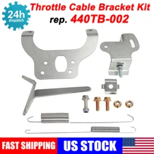 High-Rise Intake Manifold Throttle Cable Bracket Kit For Mopar 440 413 V8 Engine