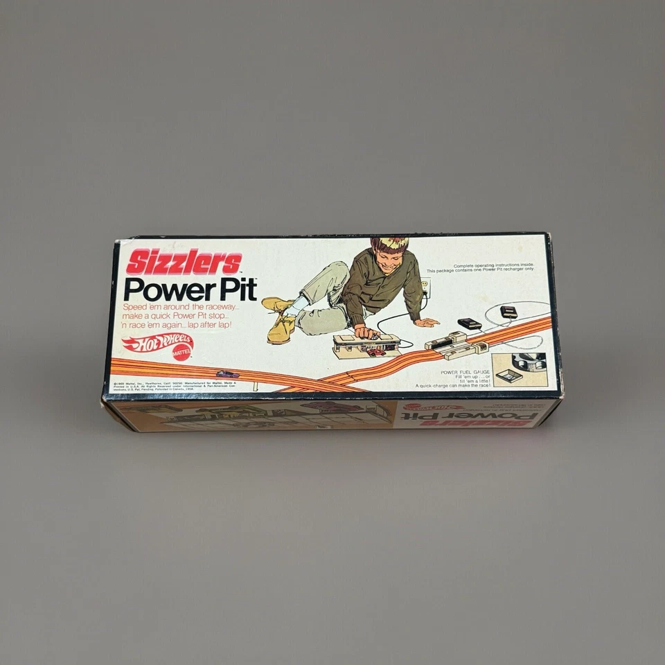 1969 Vtg Hot Wheels Sizzlers Power Pit Mattel #6507 NEW - Image 2 of 4
