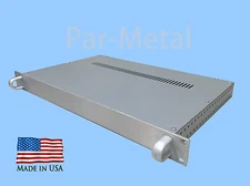 1RU DIY Amplifier Rackmount Chassis Case 10-19112G Par-metal