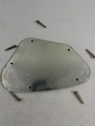 2008 Ibanez SA120 Electronics Control Cavity Cover Plate Shielded w/ HW - Picture 10 of 12