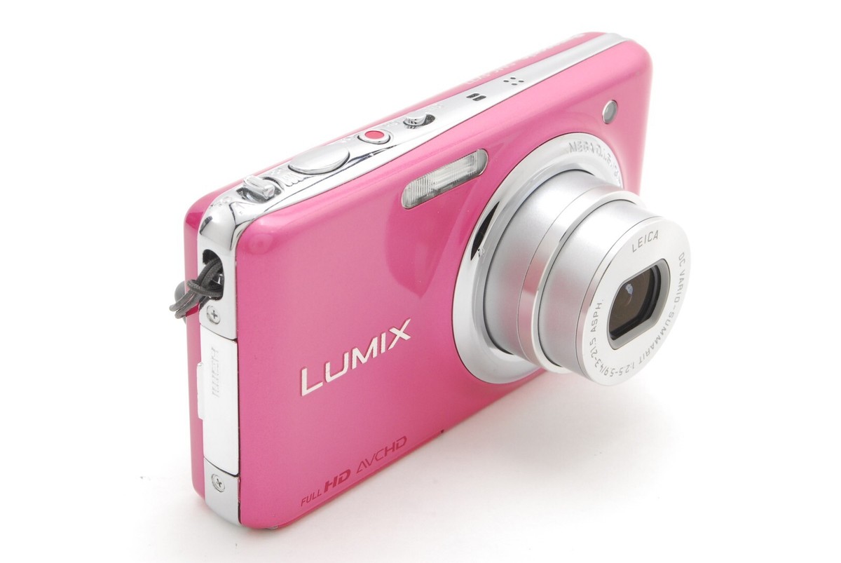 Panasonic DMC-FX77 ピンク Near MINT ] Panasonic Lumix Dmc-Fx77 Pink 24mm Wide Digital