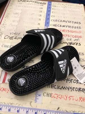 ADIDAS Adissage Women/'s Shower Sandals Athletic Sport 087609 Black sz 9 10