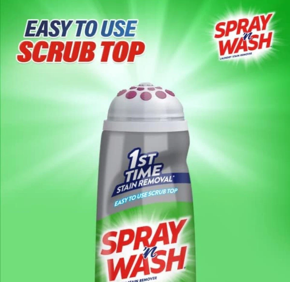 Spray 'n Wash Max Gel Pre-Tratamiento Lavandería Quitamanchas Barra 6.7 Fl OZ Lote 8 A Granel Foto 3 de 4