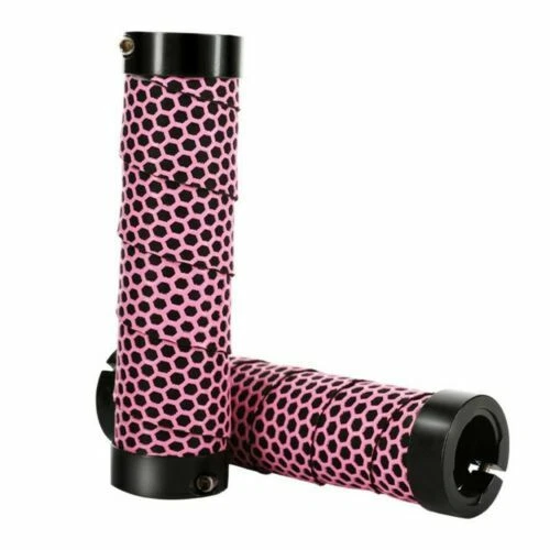 Espejos retrovisores rosas para bicicletas