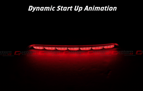 FOR 2022-25 CIVIC SEDAN JDM CLEAR LENS REAR BUMPER DYNAMIC LED SEQUENTIAL LIGHT - Picture 6 of 7