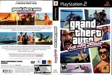 Grand Theft Auto Vice City Stories PS2 Original Game Art insert Only No Game