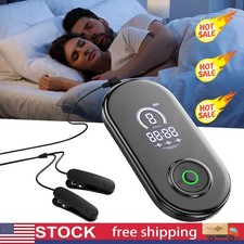 Advanced CES Sleep Aid Device, Vagus Nerve Stimulation Device w/ Ear Clips Sleep