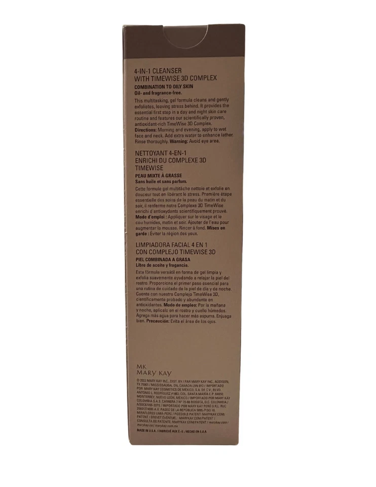 Mary Kay Timewise Age Minimize 4-In-1 Cleanser, For Oily Skin - 4.5 fl oz - Image 2 of 3