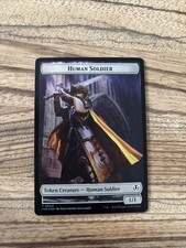 Token Eldrazi Horror/ Human Soldier Magic The Gathering Foil INR