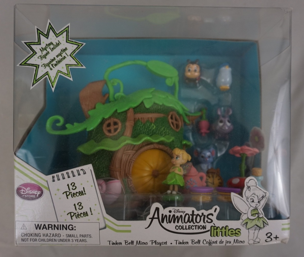 Disney Animators' Collection Littles Tinker Bell Micro Playset New
