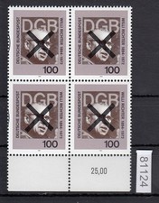 Federal 1994, Mich No 1753 Postmarked 4er Stripes Kbwz + St.Andrew s Cross