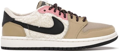 Jordan 1 Retro Fleece Low Parachute Beige W