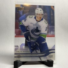 Nils Aman 2025-26 Upper Deck Series 2 Hockey Clear Cut Parallel #425