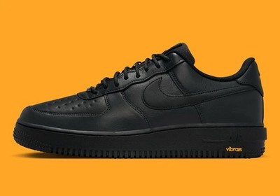 Nike Air Force 1 GTX Vibram Black Speed Yellow GORE-TEX HV5953-001 Men's Size 13