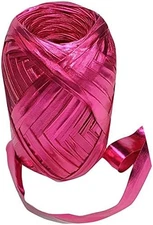 Shiny Ribbon Tape Yarn: Sparkle Glitter for Knitting & Crochet (Hot