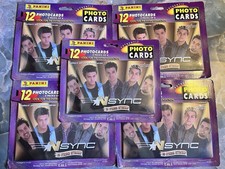 VTG Panini Nsync No Strings Attached Photo Cards Lot of 5 Sealed Unopened
