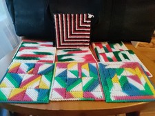 Vintage Plastic Frame With Canvas Handstitch ...