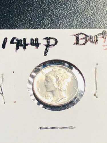 1944 P Mercury Dime GEM BU Condition - Beautiful Coin