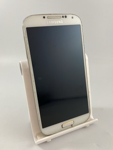 Samsung Galaxy S4 weiß 16GB 5" 13MP 4G LTE Android Smartphone gesprungen defekt #B