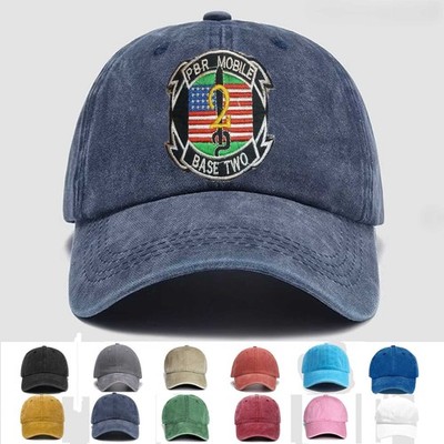 Customized Name Embroidered Hat Us Naval Pbr Mobile Base Two, Veteran Cap, Gift