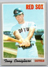 1970 Topps - #340 Tony Conigliaro | Boston Red Sox VG