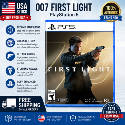 [Flash Sale]  007 First Light - Sony PlayStation 5