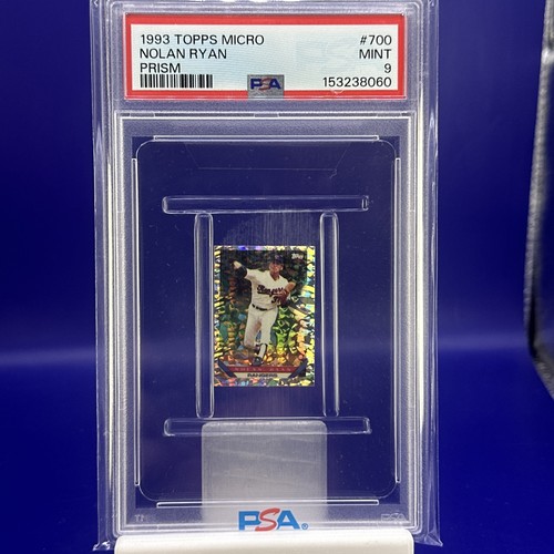 Nolan Ryan [Prism] #700 1993 Topps Micro card