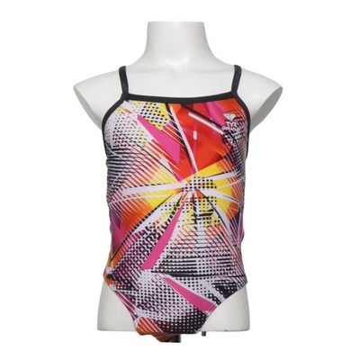 TYR, Badeanzug, Größe: 128, Mehrfarbig, Elasthan/Polyester, Print, Mädchen #F4R