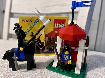 LEGO Castle: 6035 Castle Guard Plus Guard Horse Knight 100% Complete