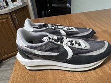 Nike sacai x LDWaffle Black Nylon for Sale | Authenticity